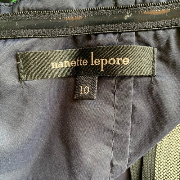 Nanette Lepore Silk Polka Dot Halter Top - Picture 8 of 11